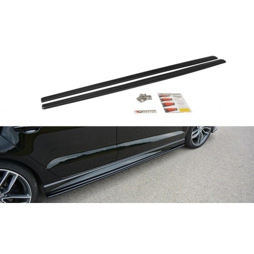 MAXTON Rajouts Des Bas De Caisse Pour Audi S3 / A3 S-Line 8V / 8V FL Limousine MAXTON Rajouts Des Bas De Caisse Pour Audi S3 / A3 S-Line 8V / 8V FL Limousine