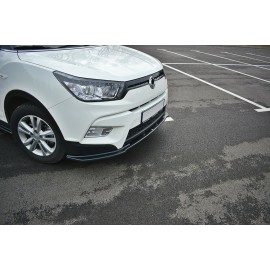 MAXTON LAME DU PARE-CHOCS AVANT / SPLITTER V.1 SSANGYONG TIVOLI MAXTON LAME DU PARE-CHOCS AVANT / SPLITTER V.1 SSANGYONG TIVOLI