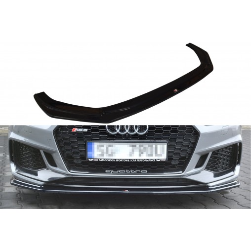 MAXTON Lame Du Pare-Chocs Avant / Splitter V.2 Audi RS5 F5 Coupe / Sportback