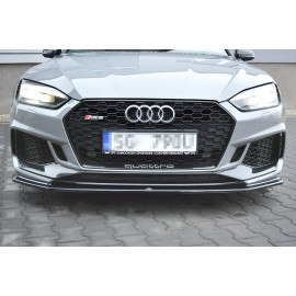 MAXTON Lame Du Pare-Chocs Avant / Splitter V.2 Audi RS5 F5 Coupe / Sportback