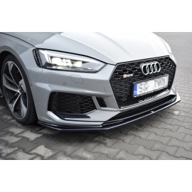 MAXTON Lame Du Pare-Chocs Avant / Splitter V.2 Audi RS5 F5 Coupe / Sportback