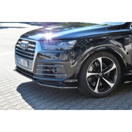 MAXTON Lame Du Pare-Chocs Avant Audi SQ7 / Q7 S-Line Mk.2