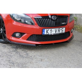 MAXTON LAME DE PARE-CHOCS AVANT SKODA FABIA MK2 RS MAXTON LAME DE PARE-CHOCS AVANT SKODA FABIA MK2 RS