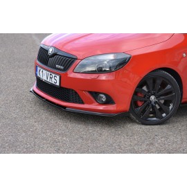 MAXTON LAME DE PARE-CHOCS AVANT SKODA FABIA MK2 RS MAXTON LAME DE PARE-CHOCS AVANT SKODA FABIA MK2 RS