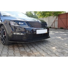 MAXTON LAME DE PARE-CHOCS AVANT v.1 SKODA OCTAVIA III RS FACELIFT