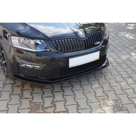 MAXTON LAME DE PARE-CHOCS AVANT v.1 SKODA OCTAVIA III RS FACELIFT