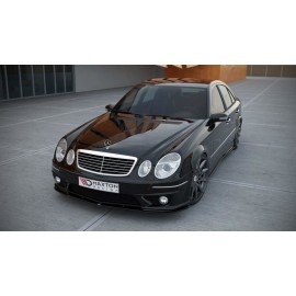 MAXTON LAME DU PARE-CHOCS AVANT MERCEDES E W211 AMG APRES FACELIFT MAXTON LAME DU PARE-CHOCS AVANT MERCEDES E W211 AMG APRES FACELIFT