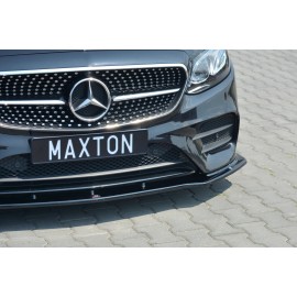 MAXTON Lame Du Pare-Chocs Avant V.1 Mercedes-Benz E-Class W213 Coupe (C238) AMG-Line MAXTON Lame Du Pare-Chocs Avant V.1 Mercedes-Benz E-Class W213 Coupe (C238) AMG-Line