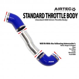 AIRTEC Motorsport 70mm Cold Side Boost Pipe for Mk2 Focus RS