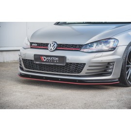 MAXTON Sport Durabilité Lame Du Pare-Chocs Avant / Splitter VW Golf 7 GTI