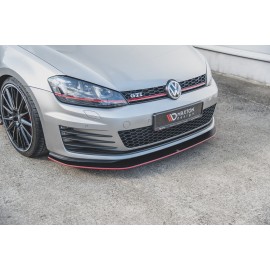 MAXTON Sport Durabilité Lame Du Pare-Chocs Avant / Splitter VW Golf 7 GTI