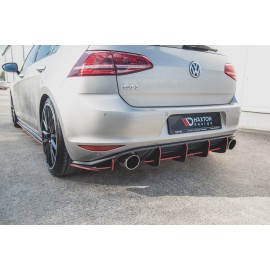 MAXTON Sport Durabilité Central Diffuseur Arriere V.1 VW Golf 7 GTI MAXTON Sport Durabilité Central Diffuseur Arriere V.1 VW Golf 7 GTI