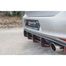 MAXTON Sport Durabilité Central Diffuseur Arriere V.1 VW Golf 7 GTI MAXTON Sport Durabilité Central Diffuseur Arriere V.1 VW Golf 7 GTI