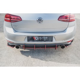 MAXTON Sport Durabilité Central Diffuseur Arriere V.2 VW Golf 7 GTI MAXTON Sport Durabilité Central Diffuseur Arriere V.2 VW Golf 7 GTI