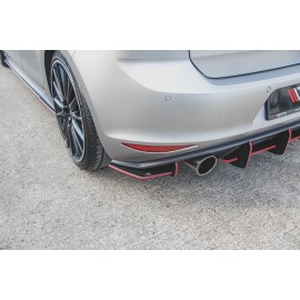 MAXTON Sport Durabilité Lame Du Pare Chocs Arriere V.1 VW Golf 7 GTI MAXTON Sport Durabilité Lame Du Pare Chocs Arriere V.1 VW Golf 7 GTI