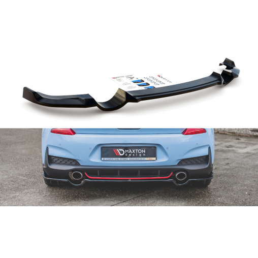 MAXTON Central Arriere Splitter Hyundai I30 N Mk3 Hatchback MAXTON Central Arriere Splitter Hyundai I30 N Mk3 Hatchback