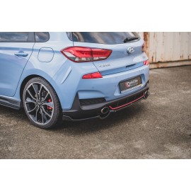 MAXTON Central Arriere Splitter Hyundai I30 N Mk3 Hatchback MAXTON Central Arriere Splitter Hyundai I30 N Mk3 Hatchback