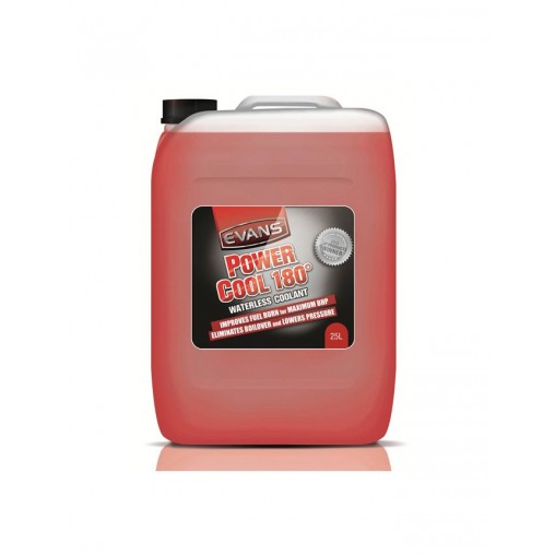 Liquide de Refroidissement Sans Eau EVANS Power Cool moteurs modernes 25 Litres Liquide de Refroidissement Sans Eau EVANS Power Cool moteurs modernes 25 Litres