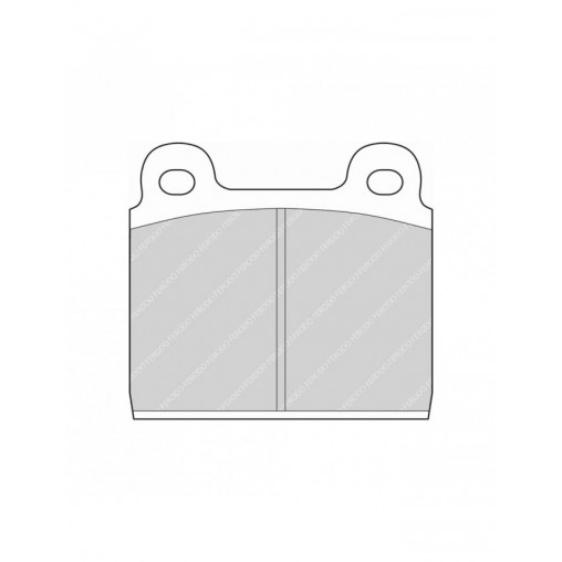 Plaquettes de frein Ferodo DSUNO F-CP11Z