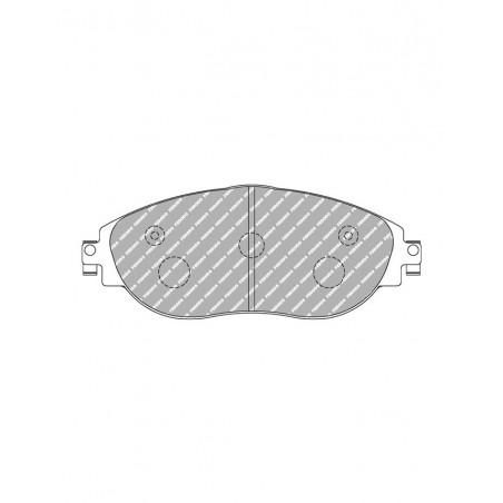 Plaquettes de frein Ferodo DS2500 avant pour AUDI A3 S3 quattro 02.13 - étrier LUCAS/TRW