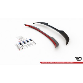 MAXTON Spoiler Cap Ford Fiesta 7 ST Black and White Edition Facelift