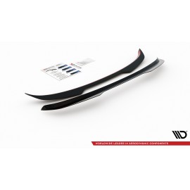 MAXTON Spoiler Cap Ford Fiesta 7 ST Black and White Edition Facelift