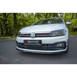 MAXTON Lame Du Pare-Chocs Avant V.3 VW Polo GTI Mk6