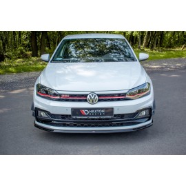 MAXTON Lame Du Pare-Chocs Avant V.3 VW Polo GTI Mk6