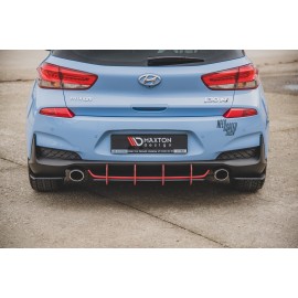 MAXTON Sport Durabilité Central Diffuseur Arriere V.2 Hyundai I30 N Mk3 Hatchback