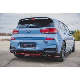 MAXTON Sport Durabilité Central Diffuseur Arriere V.1 Hyundai I30 N Mk3 Hatchback