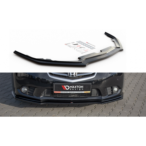 MAXTON Lame Du Pare-Chocs Avant Honda Accord VIII (CU Series) Facelift MAXTON Lame Du Pare-Chocs Avant Honda Accord VIII (CU Series) Facelift