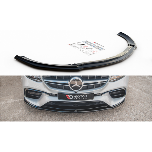 MAXTON Lame Du Pare-Chocs Avant V.2 Mercedes-Benz E63 AMG Estate/Sedan S213/W213 MAXTON Lame Du Pare-Chocs Avant V.2 Mercedes-Benz E63 AMG Estate/Sedan S213/W213