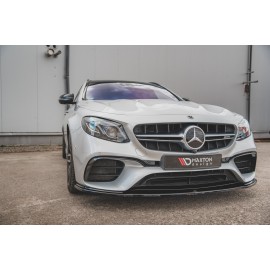 MAXTON Lame Du Pare-Chocs Avant V.2 Mercedes-Benz E63 AMG Estate/Sedan S213/W213 MAXTON Lame Du Pare-Chocs Avant V.2 Mercedes-Benz E63 AMG Estate/Sedan S213/W213