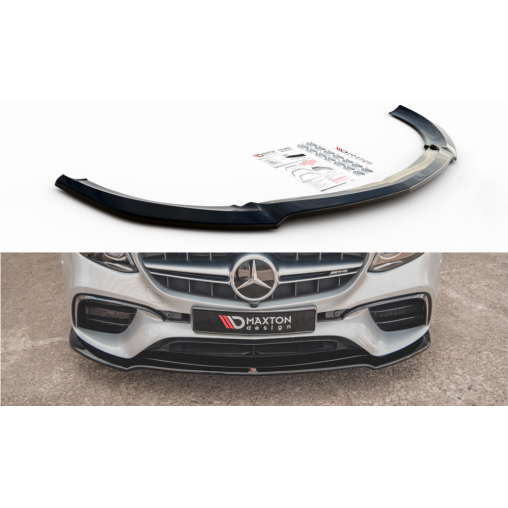 MAXTON Lame Du Pare-Chocs Avant V.1 Mercedes-Benz E63 AMG Estate/Sedan S213/W213 MAXTON Lame Du Pare-Chocs Avant V.1 Mercedes-Benz E63 AMG Estate/Sedan S213/W213