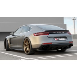 MAXTON Diffuseur Arrière Complet Porsche Panamera Turbo / GTS 971