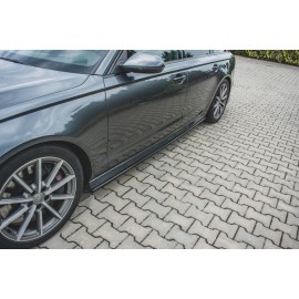 MAXTON Dokładki Progów Audi S6 / A6 S-Line C7 FL MAXTON Dokładki Progów Audi S6 / A6 S-Line C7 FL
