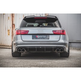 MAXTON Diffuseur Arrière Complet Audi S6 / A6 S-Line C7 FL