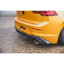 MAXTON Rajout Du Pare-Chocs Arriere VW Golf 8 (GTI Look)