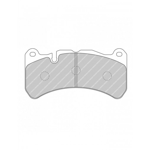 Plaquettes de frein Ferodo DS3000 Avant Subaru Impreza STI Brembo 6Pistons