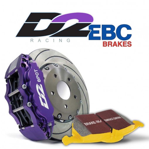 Plaquettes EBC YellowStuff pour Kits Gros Freins D2 Racing Plaquettes EBC YellowStuff pour Kits Gros Freins D2 Racing