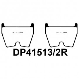 Plaquettes EBC YellowStuff pour Kits Gros Freins D2 Racing Plaquettes EBC YellowStuff pour Kits Gros Freins D2 Racing