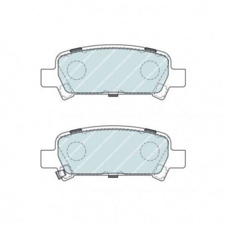 Plaquettes de Frein Ferodo DS2500 ArriÃ¨re Subaru 99