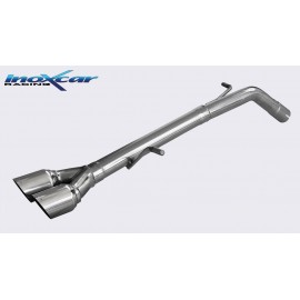 Silencieux arriere tube inoxcar Diam 55 Peugeot 207 RC