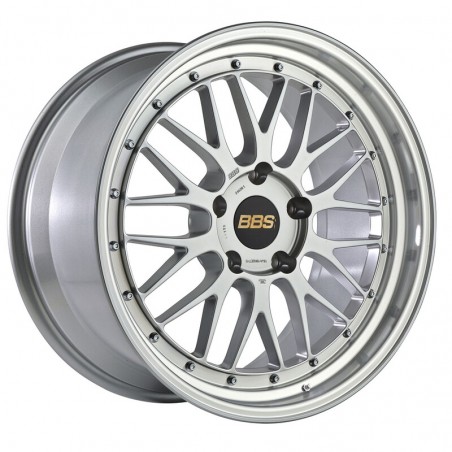 BBS LM 17x7.5" 4x100 ET40, Gris Argenté Brillant (LM198)