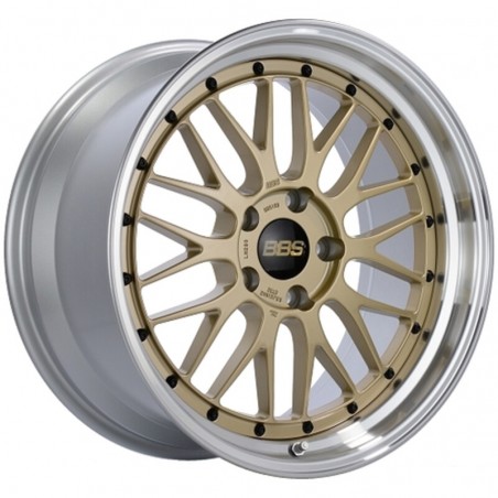 BBS LM 17x7.5" 4x100 ET40, Dorée