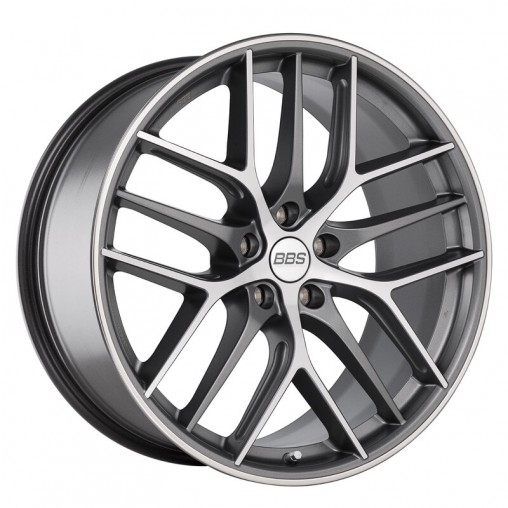 BBS CC-R 20x8" 5x112 ET27, Gris Anthracite / Poli