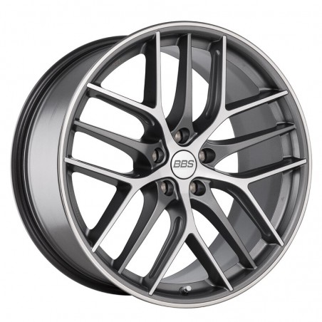 BBS CC-R 20x8.5" 5x114.3 ET40, Gris Anthracite / Poli