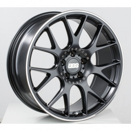 BBS CH-R 19x9" 5x130 ET53, Noir Satiné