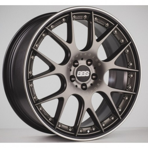 BBS CH-RII 21x11.5" 5x130 ET64, Noir Platine