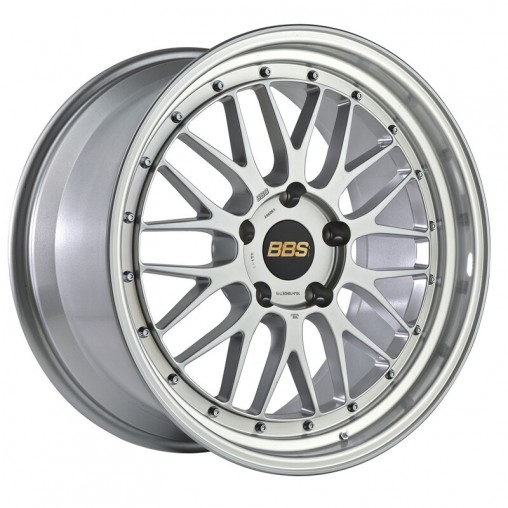 BBS LM 17x7" 4x100 ET48, Gris Argenté Brillant